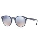 Ray-ban Rb2180 49mm Round Gradiet Sunglasses, Women's, Med Blue