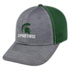 Adult Top Of The World Michigan State Spartans Upright Performance One-fit Cap, Men's, Med Grey