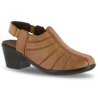 Easy Street Manner Women's Slingback Clogs, Size: 9 Ww, Dark Brown