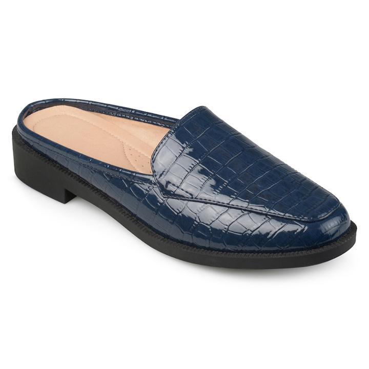Journee Collection Jaziel Women's Mules, Size: Medium (8), Blue (navy)