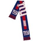 Adult Forever Collectibles New York Giants Big Logo Scarf, Multicolor