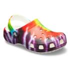 Crocs Classic Tie Dye Girls' Clogs, Size: 9 T, Brown Over