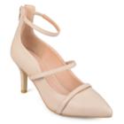Journee Collection Cece Women's High Heels, Size: 5.5 Med, Lt Beige