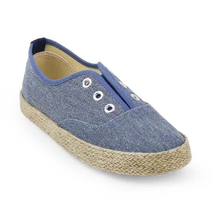 Unionbay Alverson Boys' Espadrille Shoes, Size: 4, Blue