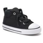 Toddler Boys' Converse Chuck Taylor All Star Street Mid Sneakers, Size: 10 T, Black