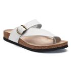 Sonoma Goods For Life&trade; Women's Buckle Flip-flops, Size: 8, White