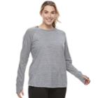 Plus Size Tek Gear&reg; Core Tee, Women's, Size: 3xl, Grey