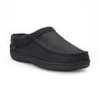 Men's Dockers&reg; Rugged Microsuede Clog Slippers, Size: Xl, Black