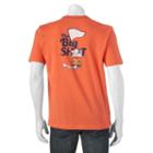 Men's Caribbean Joe Back-print The Big Shot Tee, Size: Xxl, Med Orange