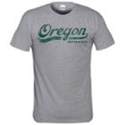 Men's Oregon Ducks Worn Upon Script Tee, Size: Medium, Med Grey