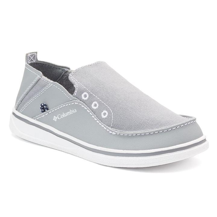 Columbia Bahama Boys' Slip-on Shoes, Boy's, Size: 3, Med Grey
