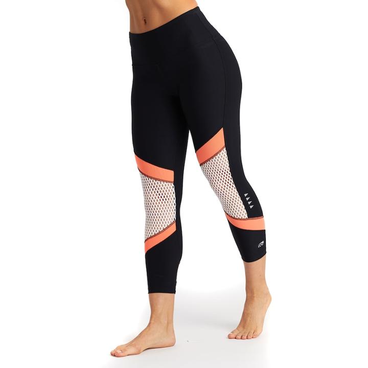 Women's Marika Kendall Uprising Midrise Capri Leggings, Size: Large, Oxford