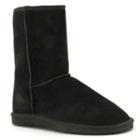 Lamo Classic Women's Mid-calf Fleece Boots, Girl's, Size: 6, Black