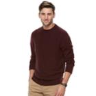 Men's Dockers Comfort Touch Classic-fit Crewneck Sweater, Size: Xxl, Red