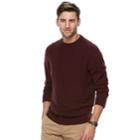 Men's Dockers Comfort Touch Classic-fit Crewneck Sweater, Size: Xxl, Red