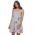 Juniors' So&reg; Strappy Woven Swing Dress, Teens, Size: Xl, Med Grey