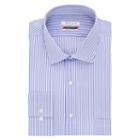 Men's Van Heusen Flex Collar Classic-fit Dress Shirt, Size: 18.5 36/37, Blue Other