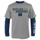 Boys 8-20 Notre Dame Fighting Irish United Tee Set, Size: S 8, Grey