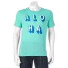 Men's Sonoma Goods For Life&trade; Aloha Tee, Size: Medium, Green Oth