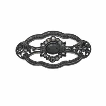 Downton Abbey Pin, Women's, Black