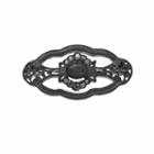 Downton Abbey Pin, Women's, Black