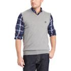 Big & Tall Chaps Classic-fit Sweater Vest, Men's, Size: Xl Tall, Grey