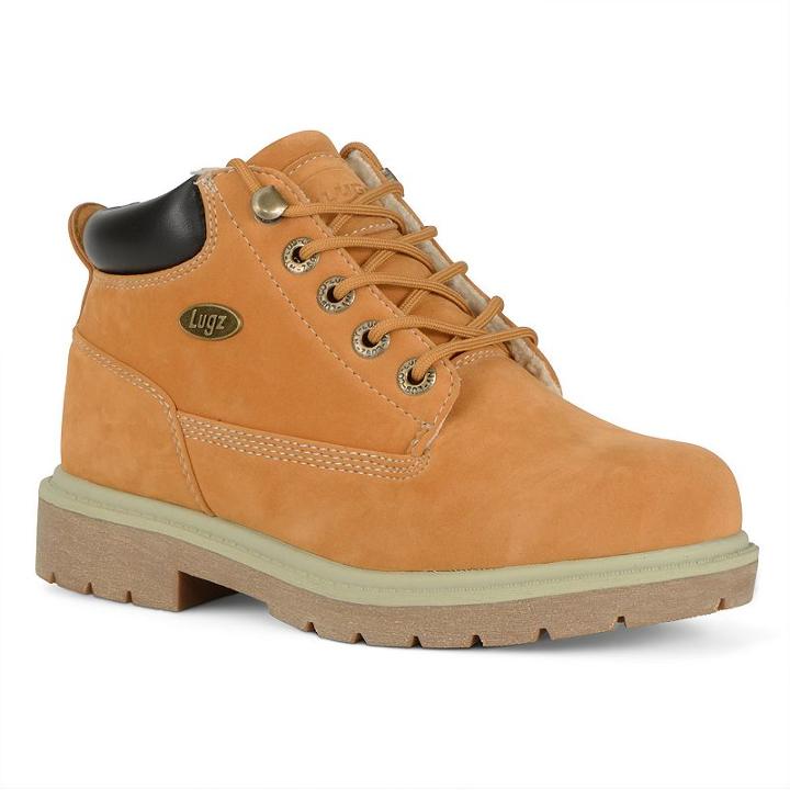 Lugz Drifter Fleece Lx Women's Water Resistant Ankle Boots, Size: Medium (6.5), Yellow