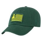 Adult Top Of The World Oregon Ducks Flag Adjustable Cap, Men's, Dark Green