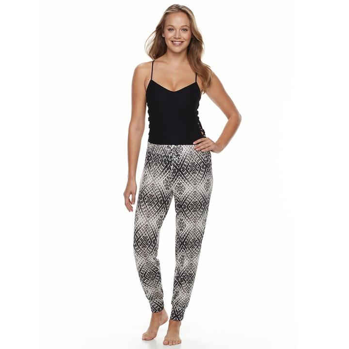Women's Portocruz Tie-dyed Jogger Cover-up Pants, Size: Large, Oxford