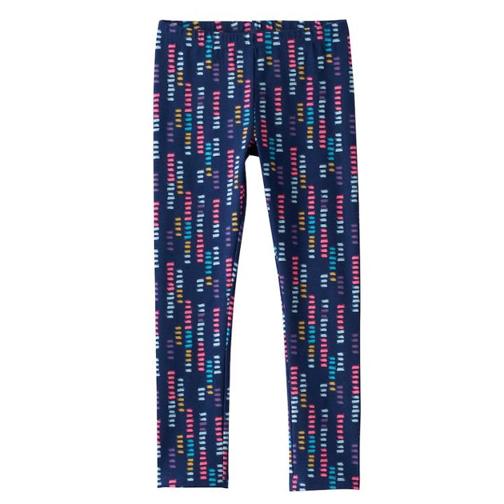 Girls 4-10 Jumping Beans&reg; Long Embellished Leggings, Size: 7, Blue