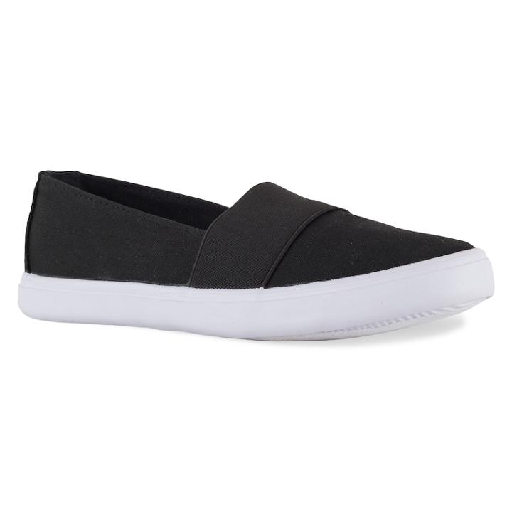 Lamo Women's Slip On Sneakers, Size: 7, Black