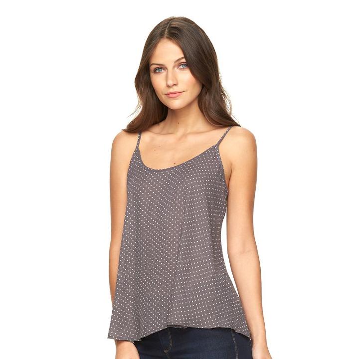 Women's Apt. 9&reg; Georgette Camisole, Size: Xs, White