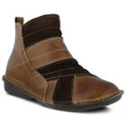 Spring Step Groove Women's Ankle Boots, Size: 38, Brown