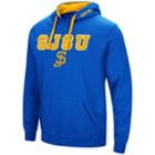 Men's San Jose State Spartans Pullover Fleece Hoodie, Size: Small, Med Blue
