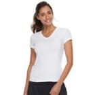 Women's Fila Sport&reg; Upf Short Sleeve V-neck Tee, Size: Medium, White