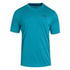 Mens' Under Armour Tech V-neck Tee, Size: Large, Blue