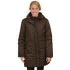 Women's Excelled Hooded Puffer 3-in-1 Systems Jacket, Size: Large, Brown