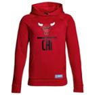 Boys 8-20 Under Armour Chicago Bulls Lockup Hoodie, Size: Medium, Red
