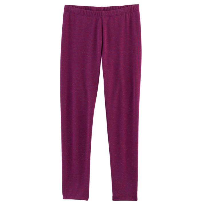 Girls 4-12 Sonoma Goods For Life&trade; Glitter Long Leggings, Size: 12, Med Purple