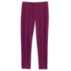 Girls 4-12 Sonoma Goods For Life&trade; Glitter Long Leggings, Size: 12, Med Purple