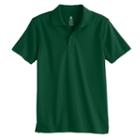 Boys 8-20 Husky Chaps School Uniform Performance Polo, Boy's, Size: 14 Husky, Green Oth
