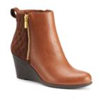 Chaps Zaylee Women's Wedge Ankle Boots, Size: 8 B, Lt Brown