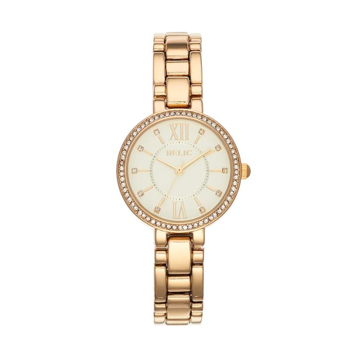 Relic Women's Adaline Crystal Watch - Zr34424, Size: Small, Yellow