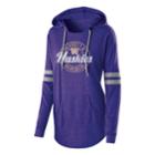 Women's Washington Huskies Low Key Pullover Hoodie, Size: Xxl, Med Purple