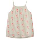 Girls 4-12 Sonoma Goods For Life&trade; Mermaid Embroidered Strappy Woven Tank Top, Girl's, Size: 5, White Oth