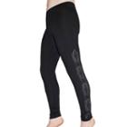 Women's Snow Angel Veluxe Te Ara Printed Leggings, Size: Large, Black