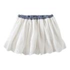 Girls 4-8 Oshkosh B'gosh&reg; Chambray Waist Eyelet Skirt, Girl's, Size: 5, White