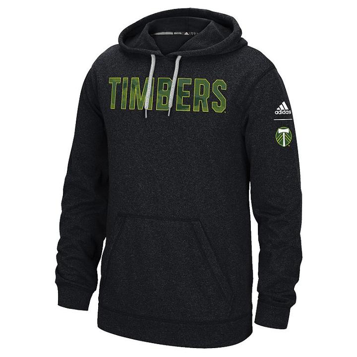 Men's Adidas Portland Timbers Ultimate Hoodie, Size: Small, Black