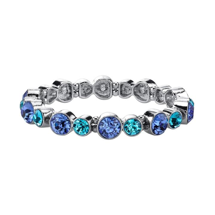 1928 Blue Station Stretch Bracelet, Women's, Size: 7