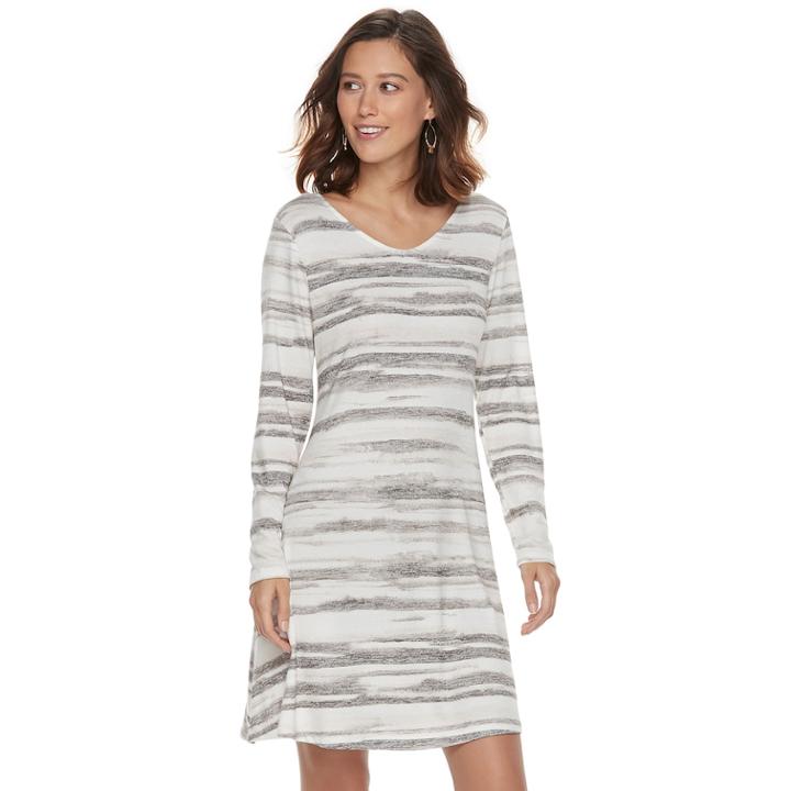 Women's Sonoma Goods For Life&trade; Swing Dress, Size: Small, Natural